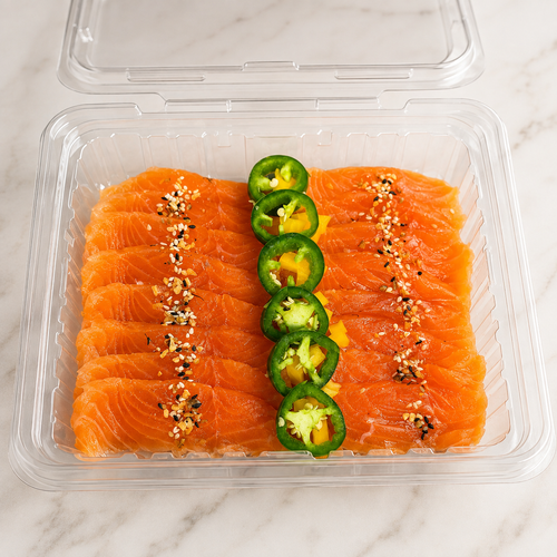 Citrus Cured salmon