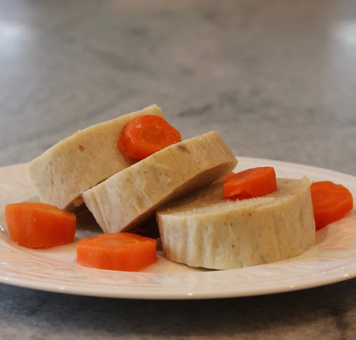Gefilte fish Slice