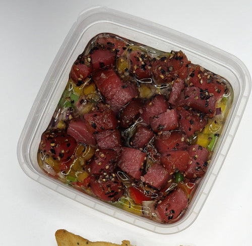 Ahi Tuna Tri Pepper Salad