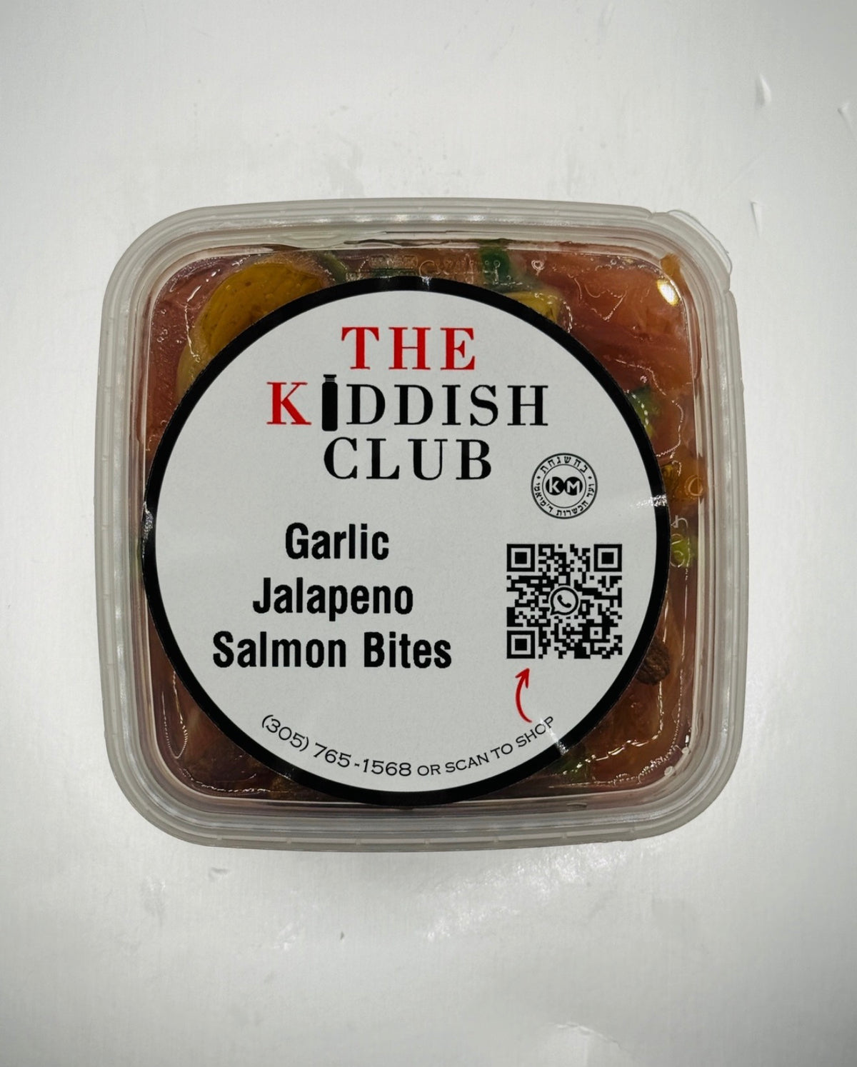 Garlic Jalapeno salmon bites