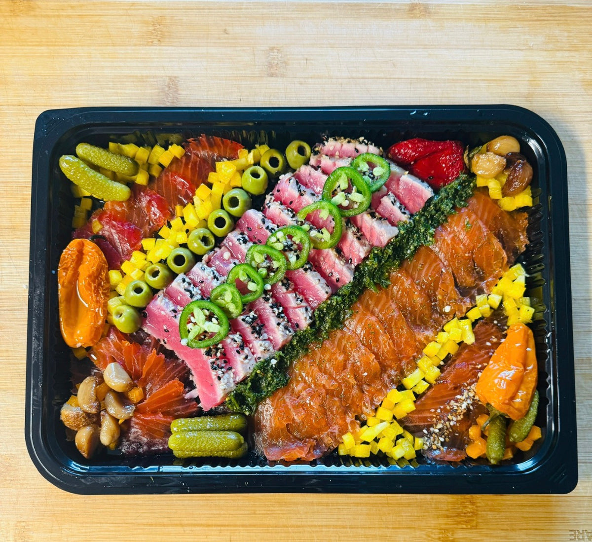 Deluxe Seared & Cured Fish Board