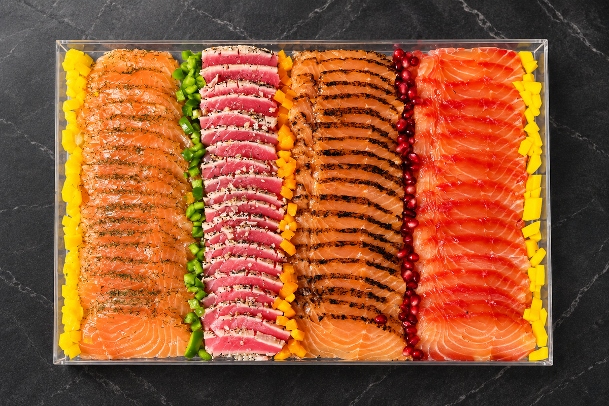 Seared & Cured fish board