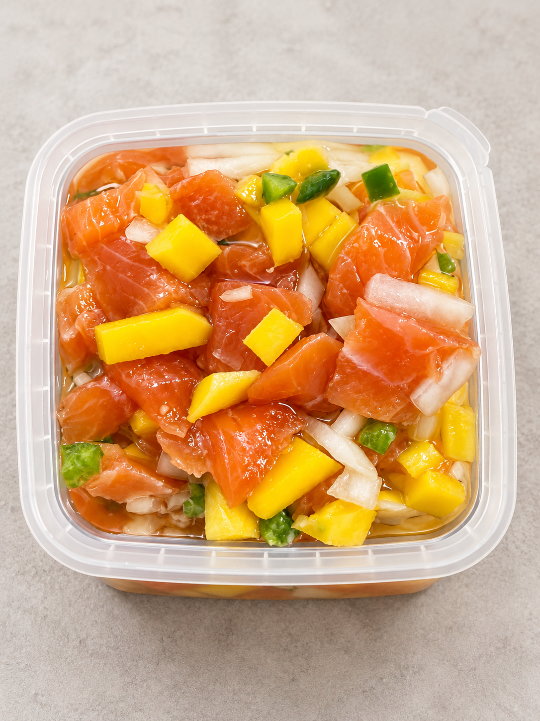 Mango Jalapeno cured Salmon